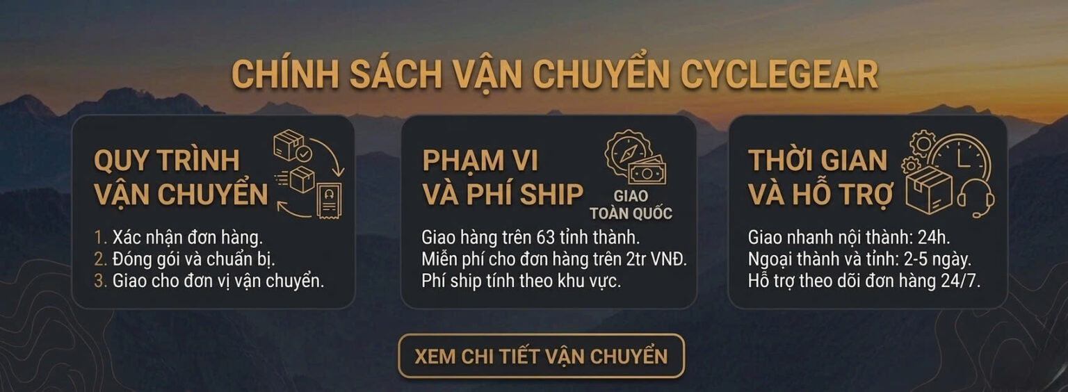 chính sách vận chuyển